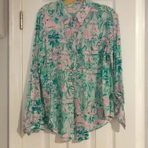 Lilly Pulitzer Rayon top